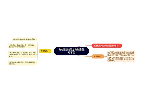 电光性眼炎的急救措施|注意事项