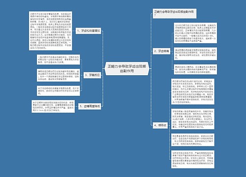 正畸力会导致牙齿出现哪些副作用