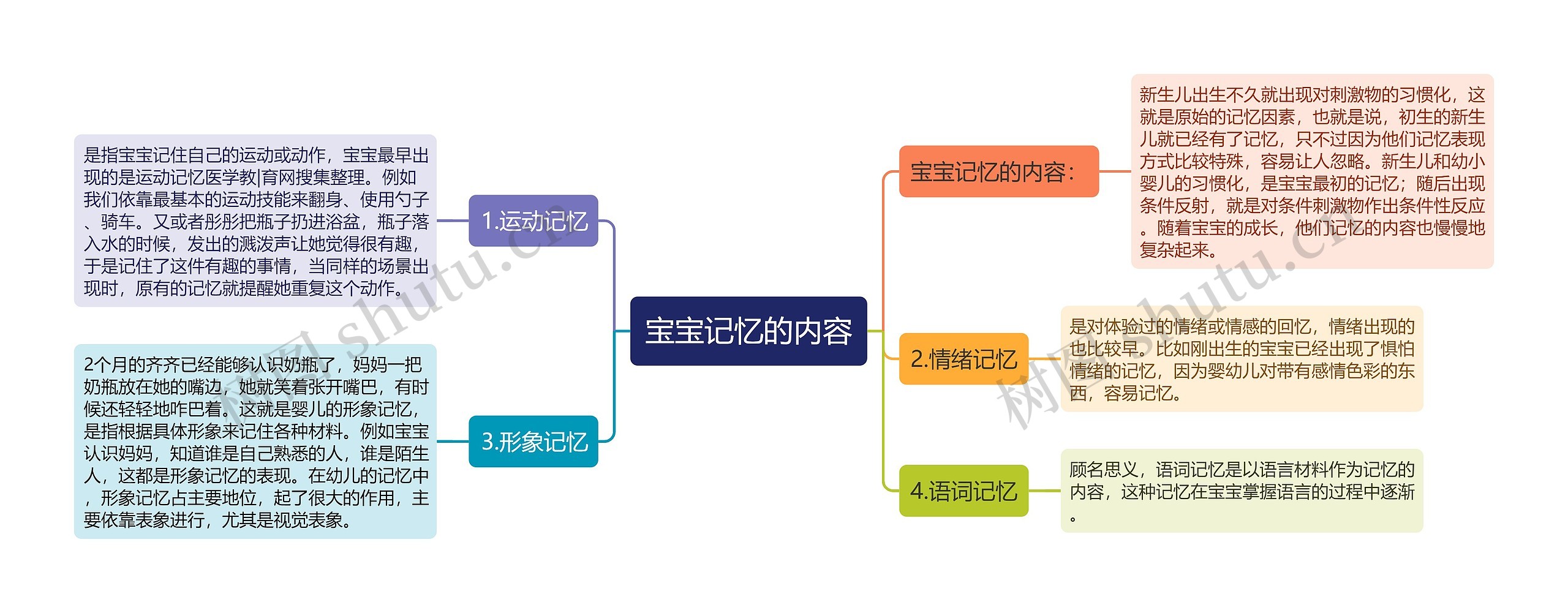 宝宝记忆的内容