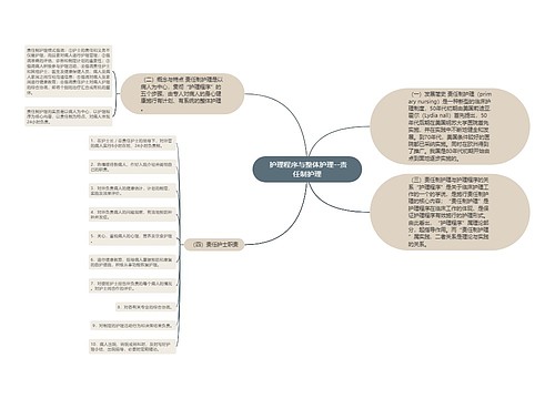  护理程序与整体护理--责任制护理