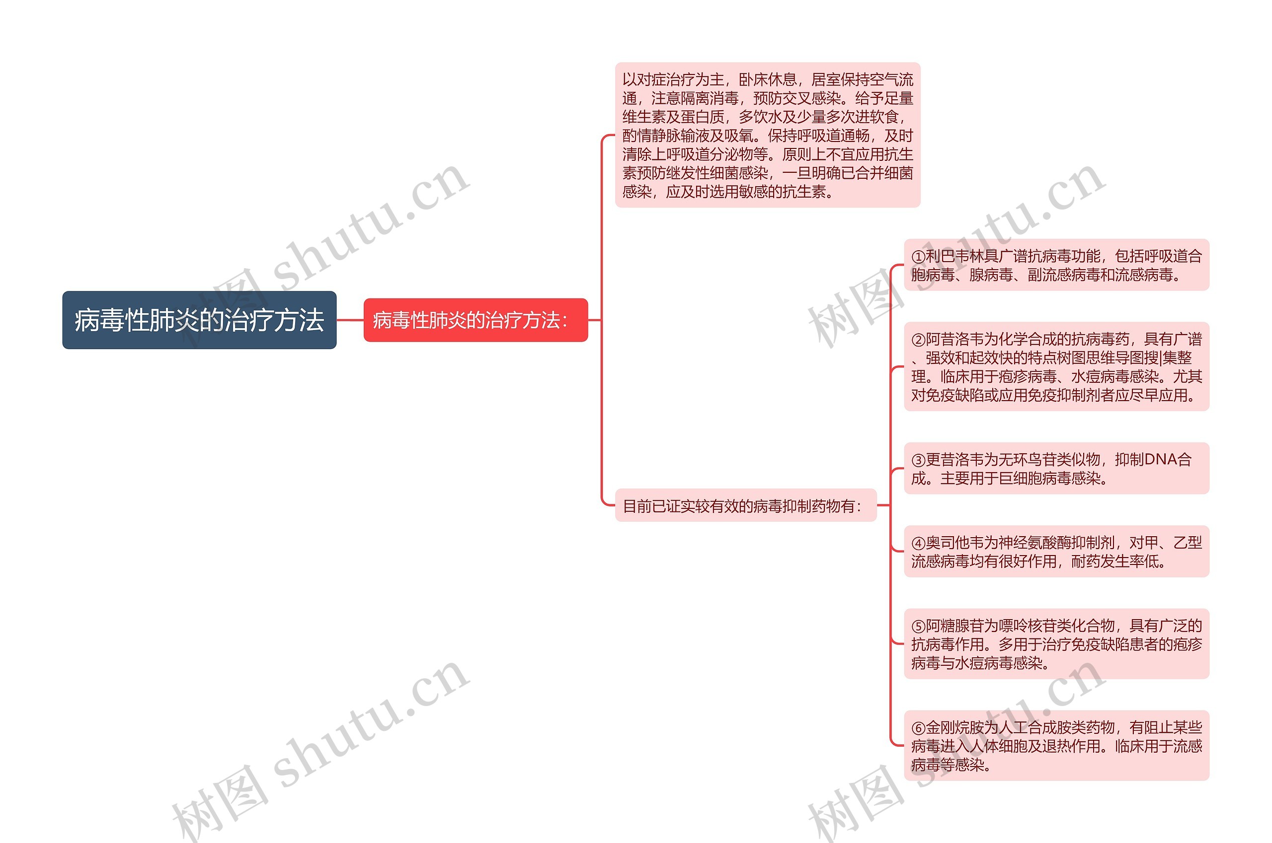 病毒性肺炎的治疗方法