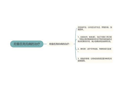 尼曼匹克氏病的治疗