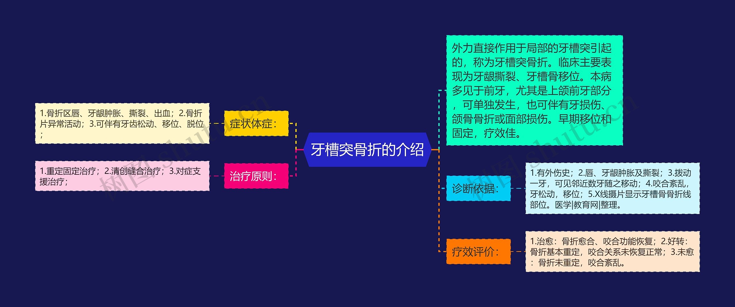 牙槽突骨折的介绍