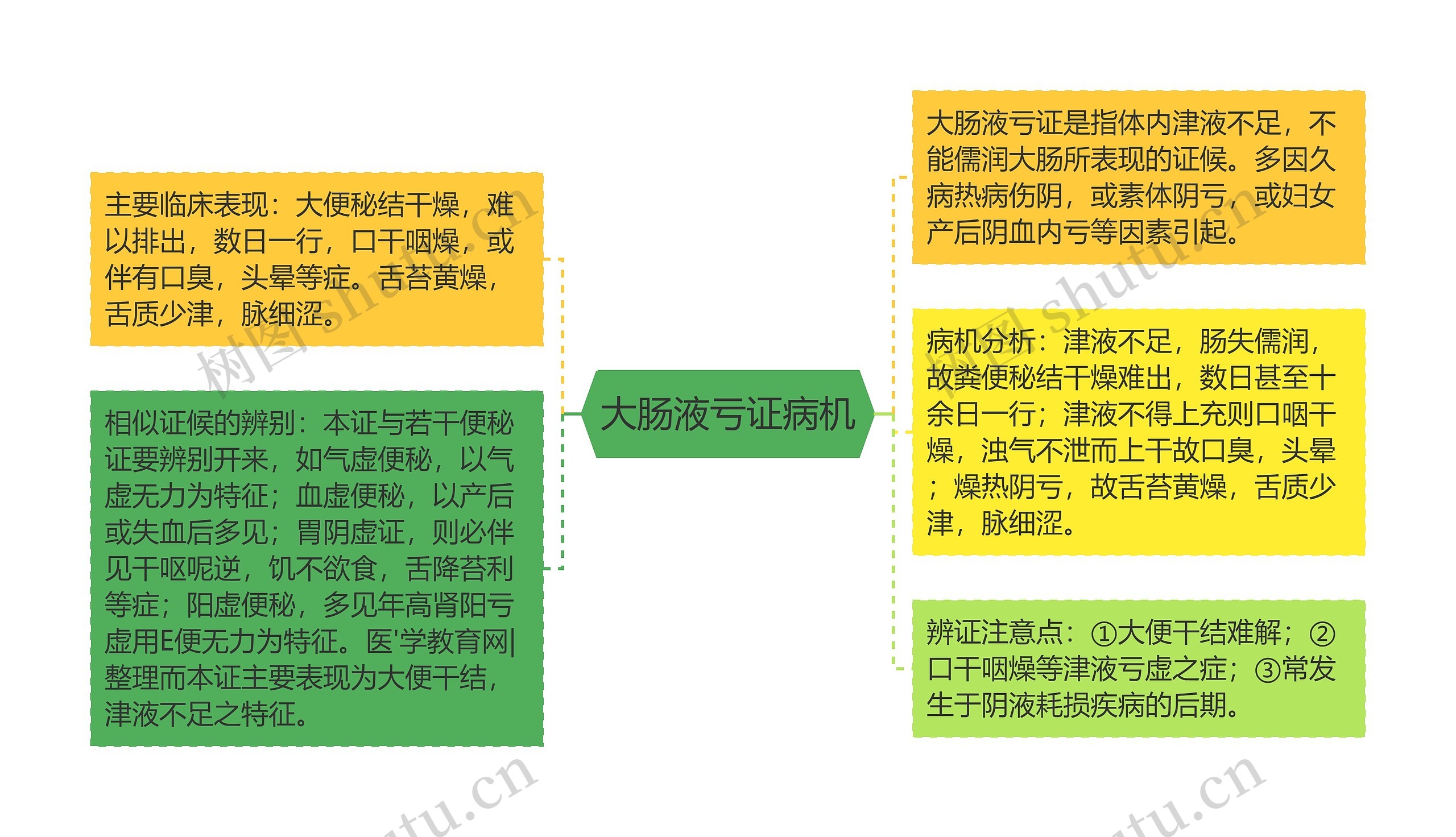 大肠液亏证病机