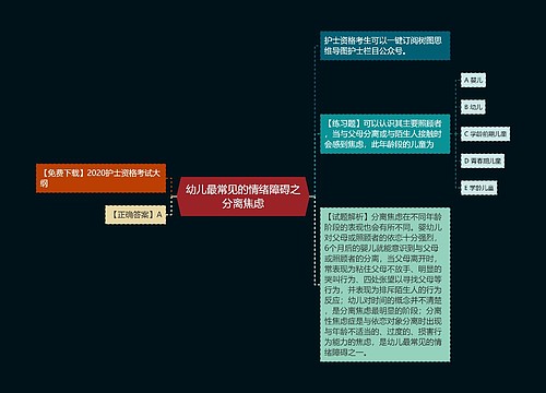 幼儿最常见的情绪障碍之分离焦虑