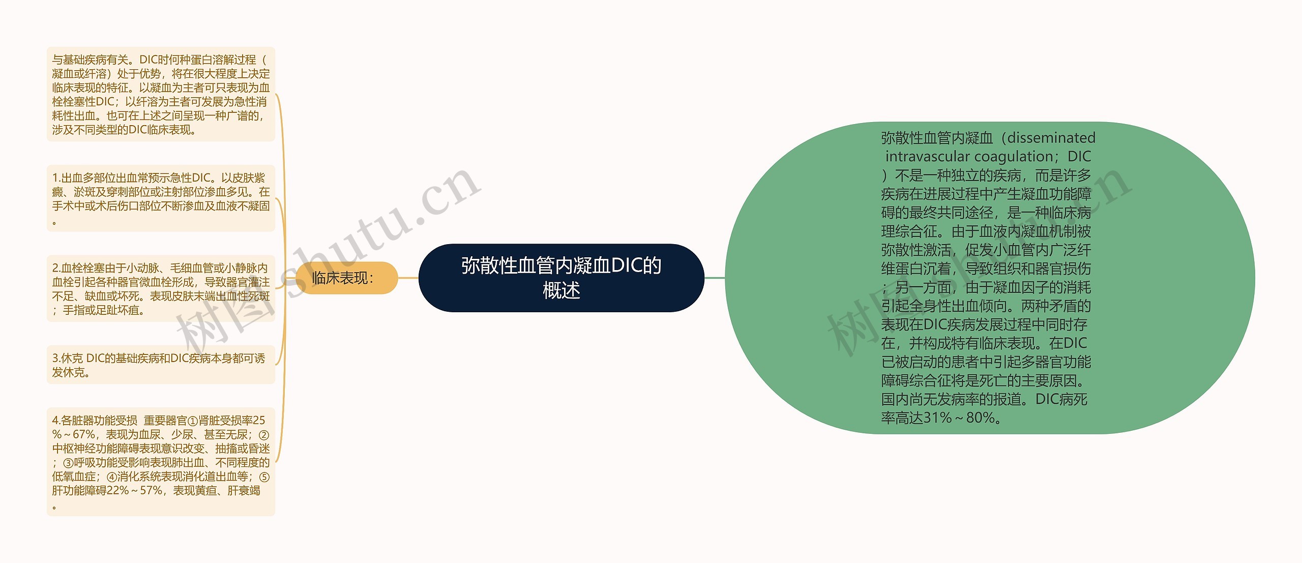 弥散性血管内凝血DIC的概述 弥散性血管内凝血DIC的概述