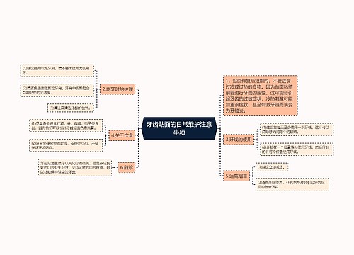 牙齿贴面的日常维护注意事项