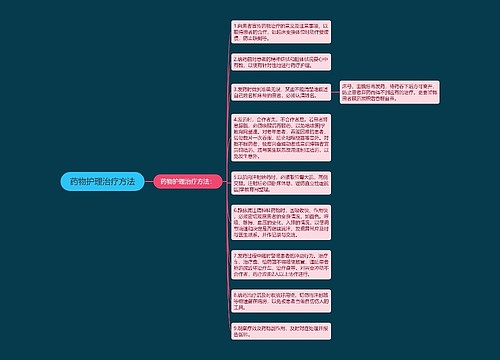 药物护理治疗方法