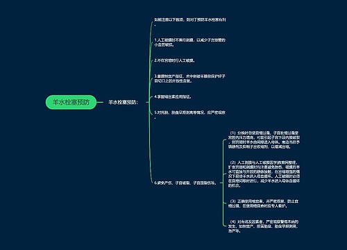 羊水栓塞预防