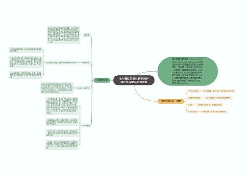 老年慢性阻塞性肺疾病护理评价与常见护理诊断