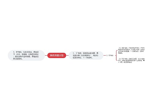 烧伤深度分型