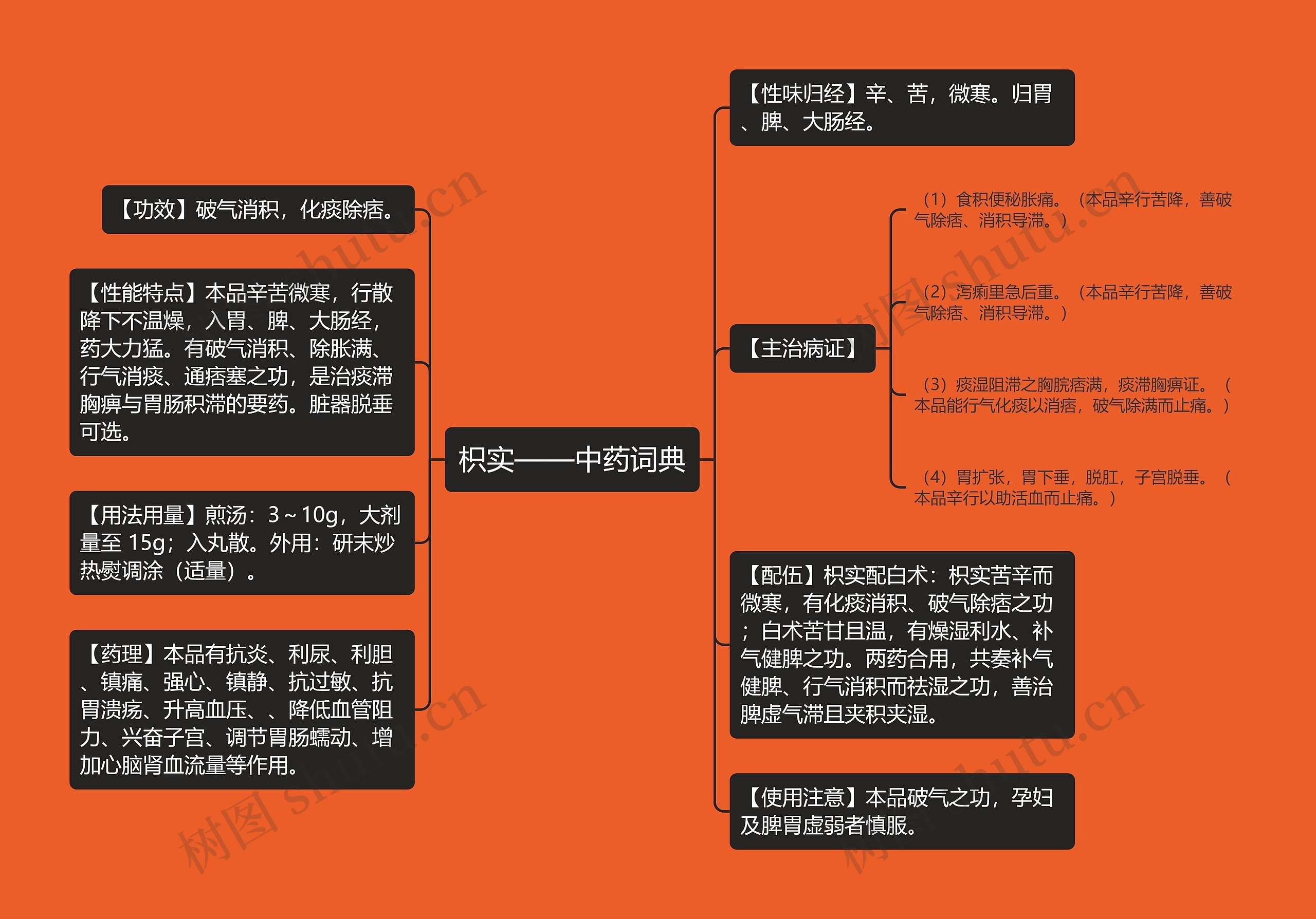 枳实——中药词典