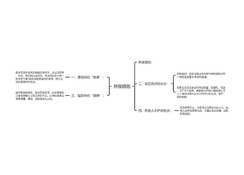 熬夜措施