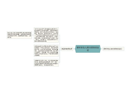 解析新生儿寒冷损伤综合征