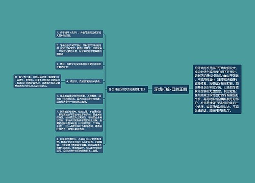 牙齿打桩-口腔正畸