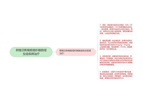 朗格汉斯细胞组织细胞增生症疾病治疗