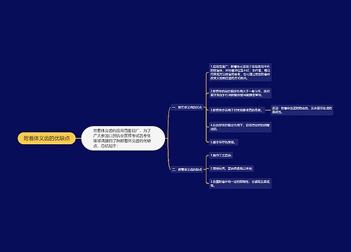 附着体义齿的优缺点