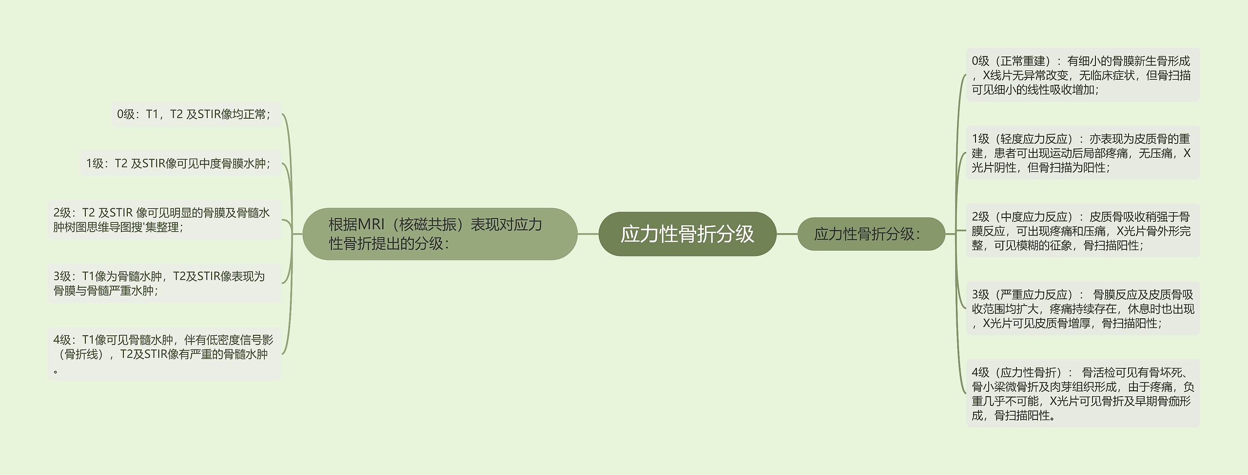 应力性骨折分级 应力性骨折分级