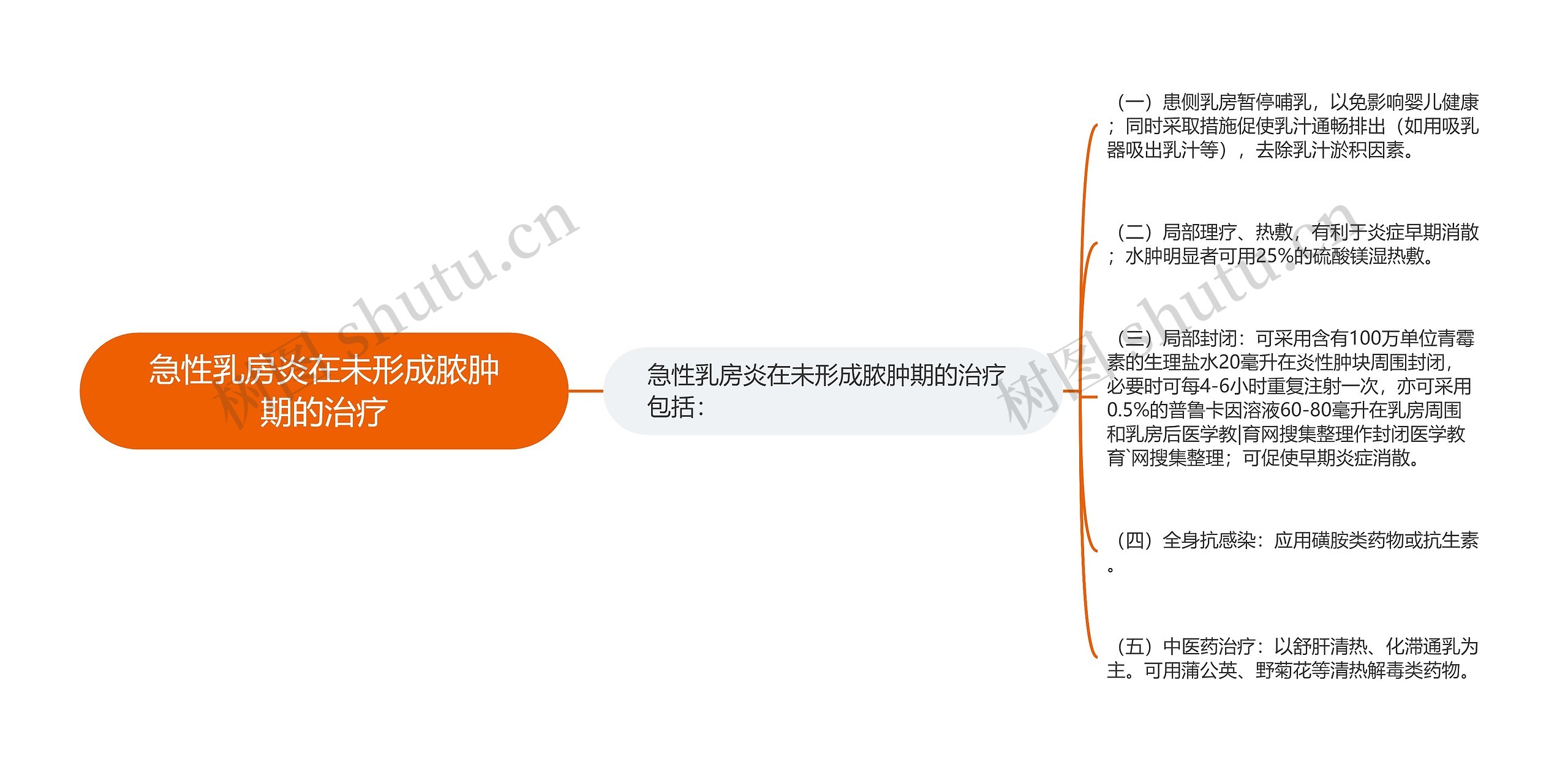急性乳房炎在未形成脓肿期的治疗 急性乳房炎在未形成脓肿期的治疗