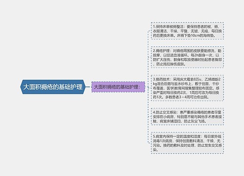 大面积褥疮的基础护理