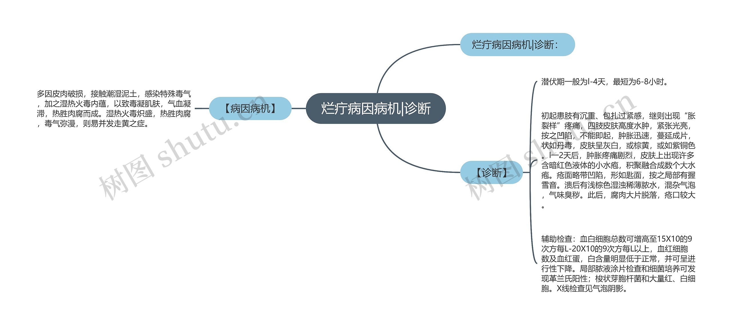 烂疔病因病机|诊断思维导图