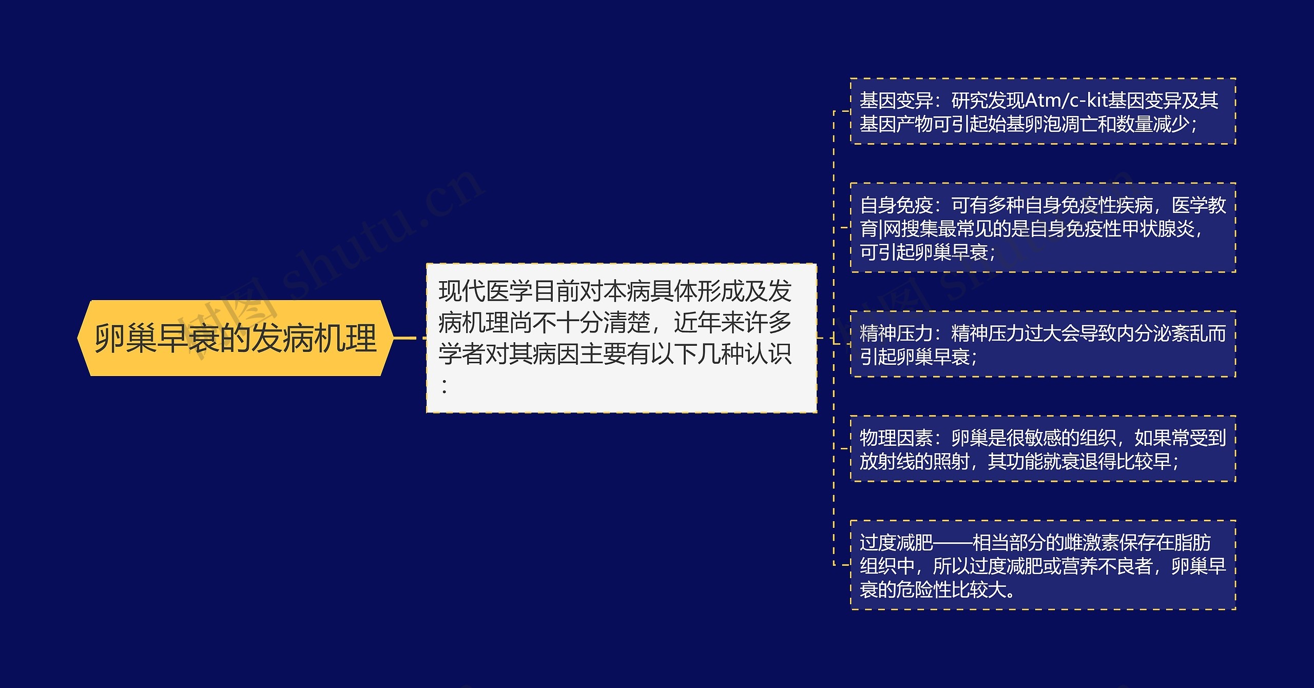 卵巢早衰的发病机理 卵巢早衰的发病机理