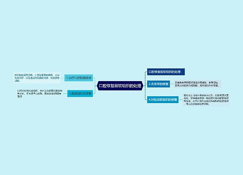 口腔修复前软组织的处理
