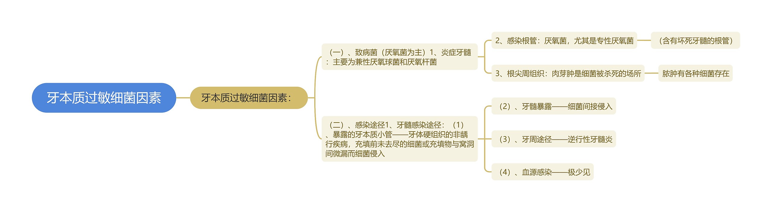 牙本质过敏细菌因素