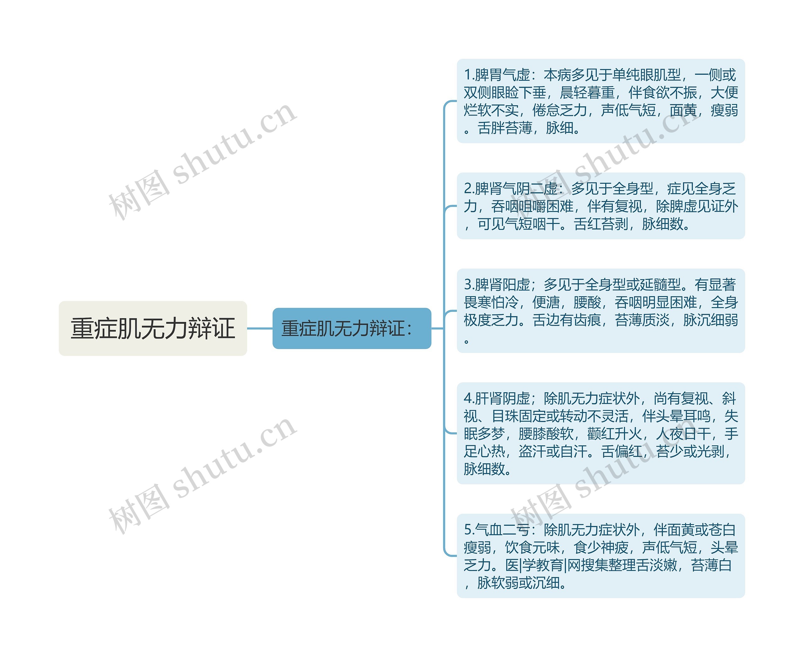 重症肌无力辩证