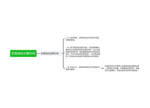 软骨板的主要作用