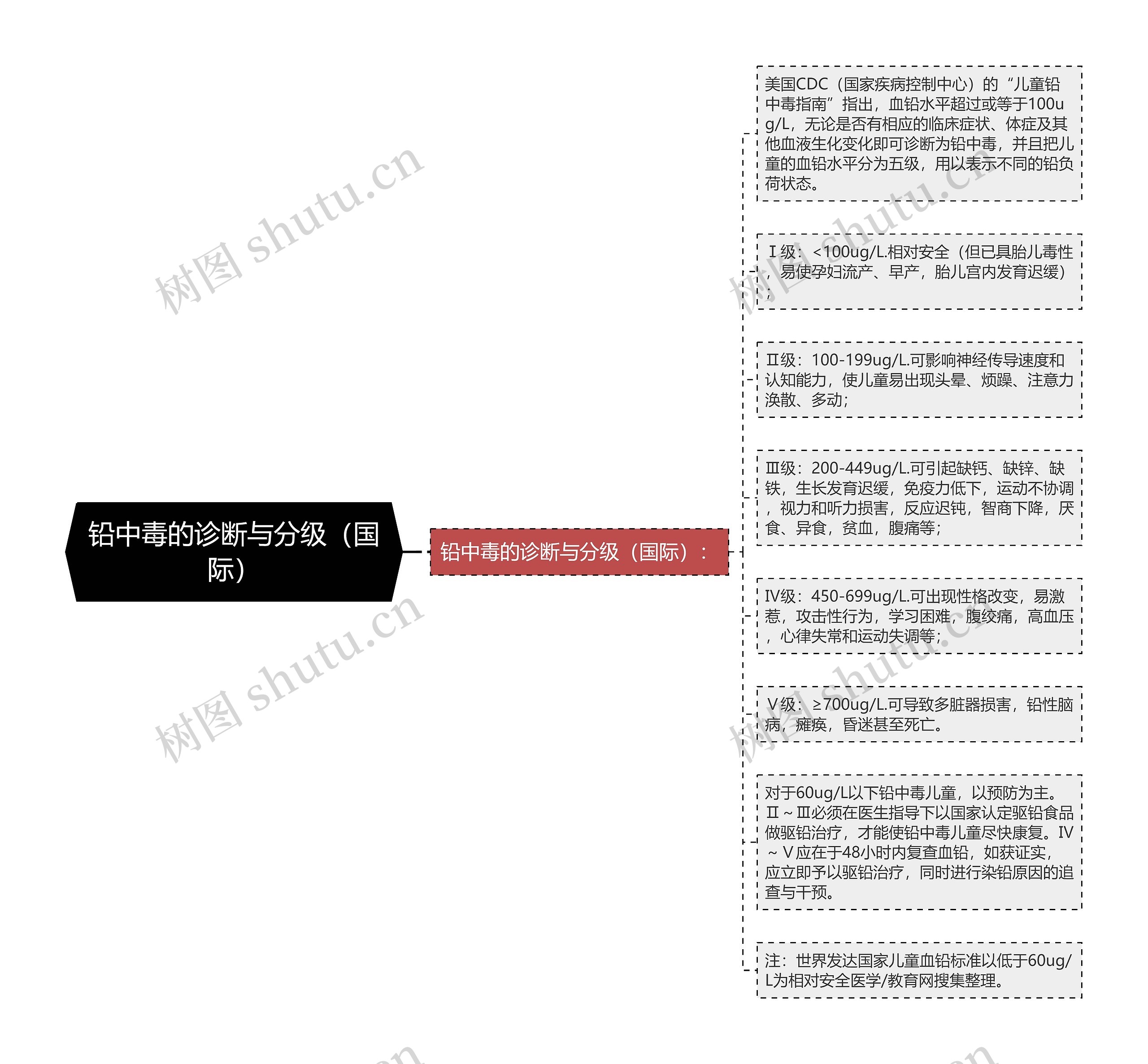 铅中毒的诊断与分级（国际）