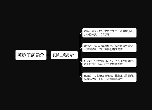 芤脉主病简介