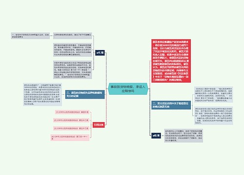 事故致货物烧毁，承运人应赔偿吗