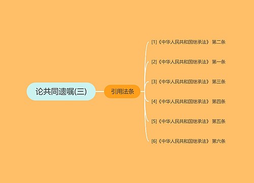 论共同遗嘱(三)