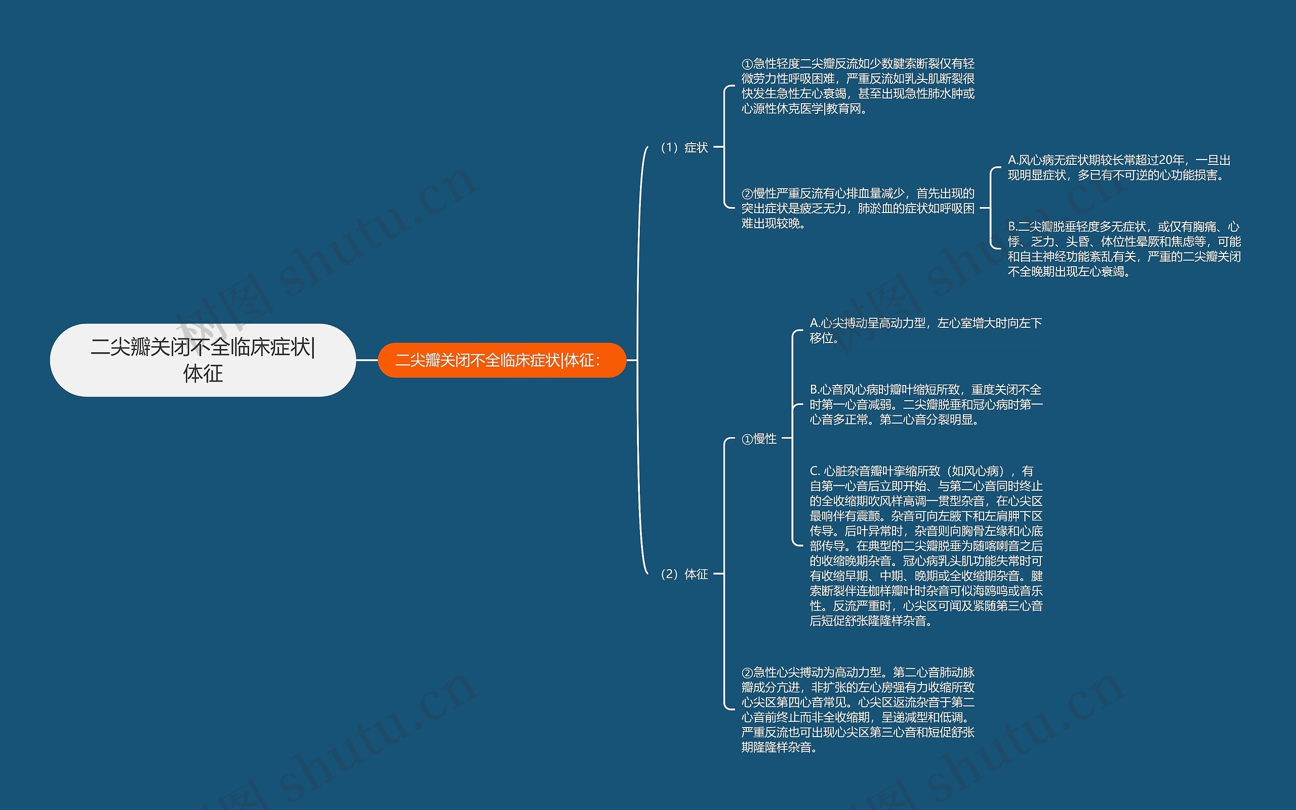 二尖瓣关闭不全临床症状|体征