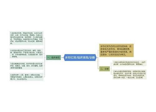 多形红斑/临床表现/诊断