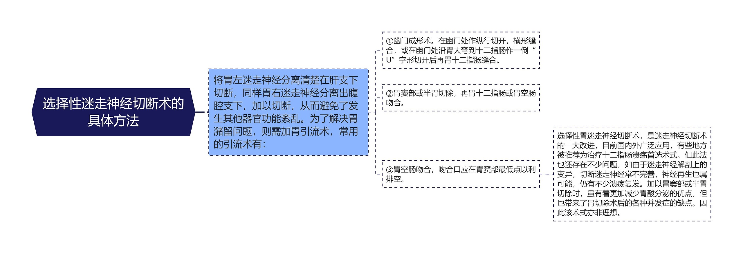 选择性迷走神经切断术的具体方法