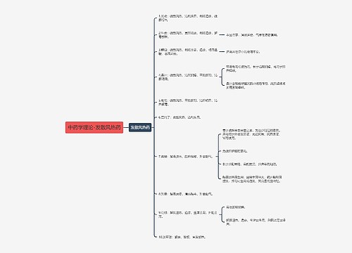 中药学理论-发散风热药