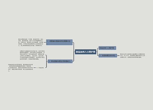 脑溢血病人心理护理