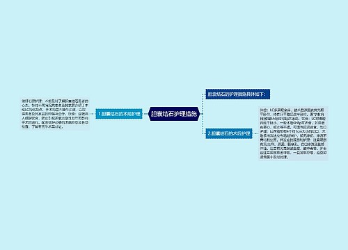 胆囊结石护理措施