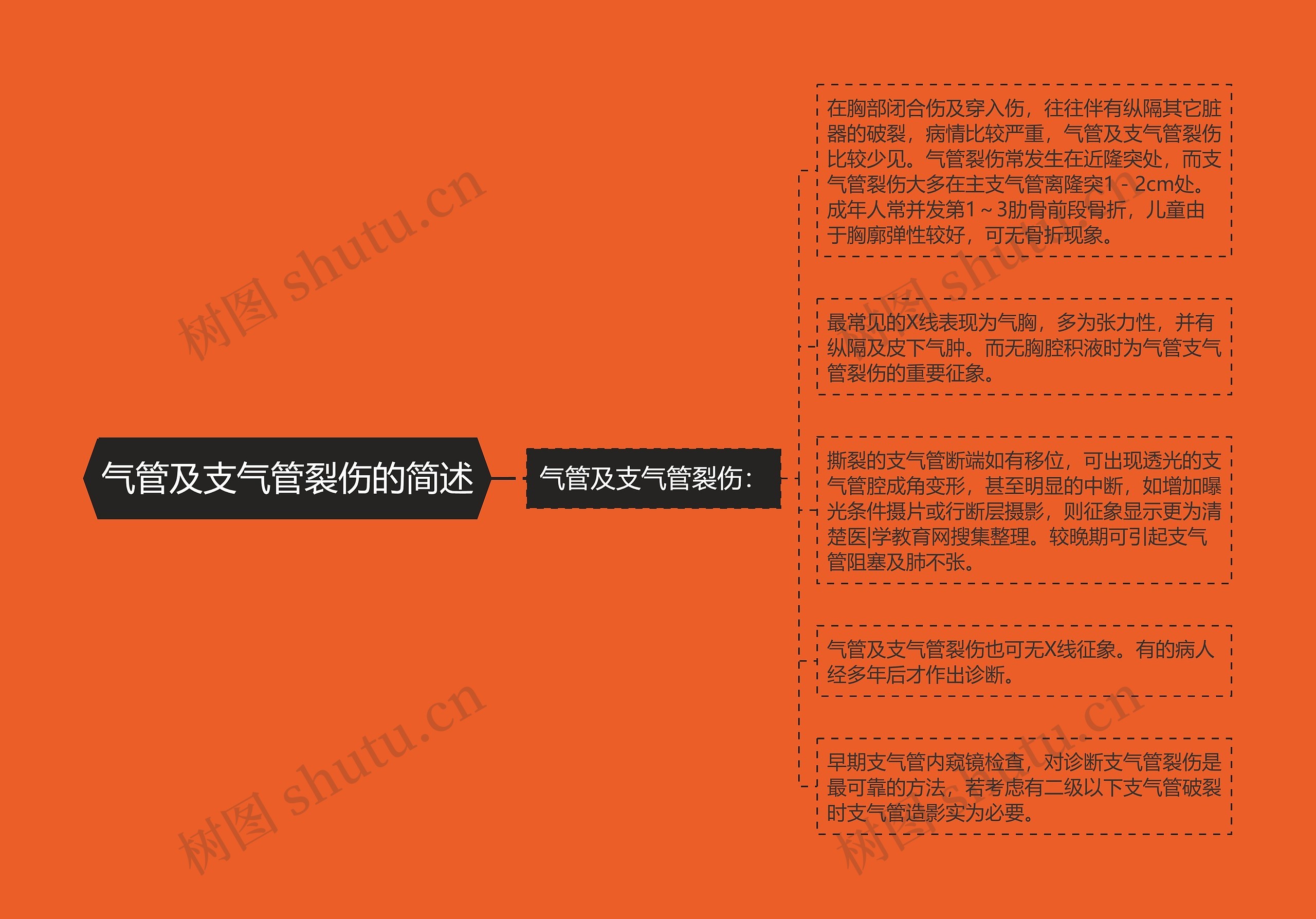 气管及支气管裂伤的简述 气管及支气管裂伤的简述