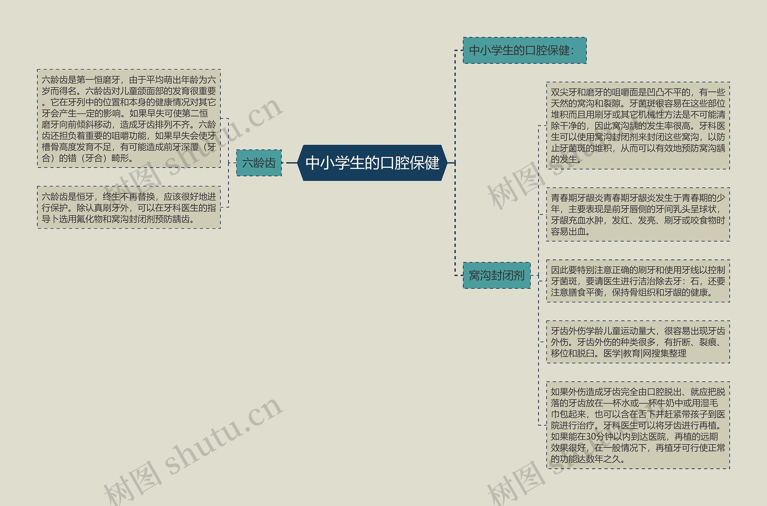 中小学生的口腔保健 中小学生的口腔保健