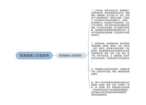 胃溃疡病人饮食指导