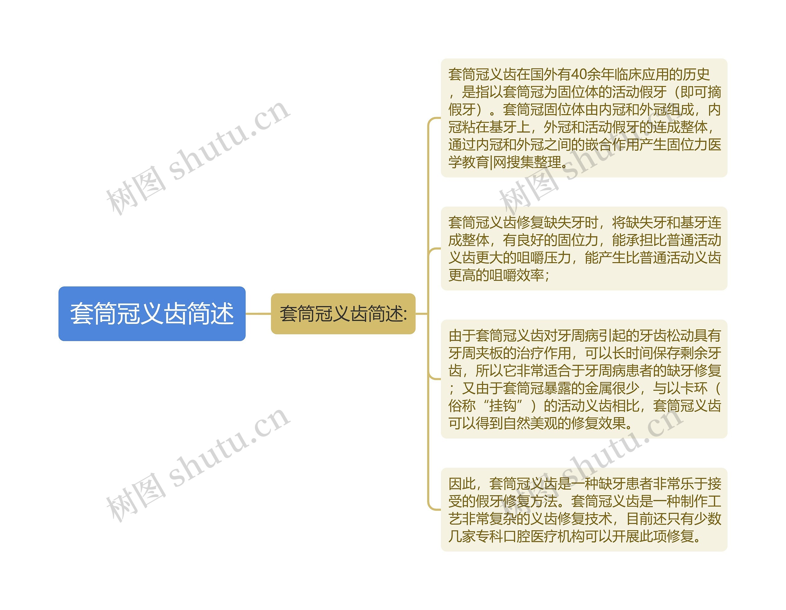 套筒冠义齿简述 套筒冠义齿简述