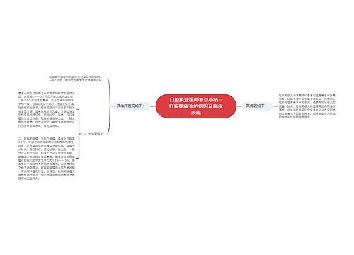 口腔执业医师考点小结--妊娠期龈炎的病因及临床表现