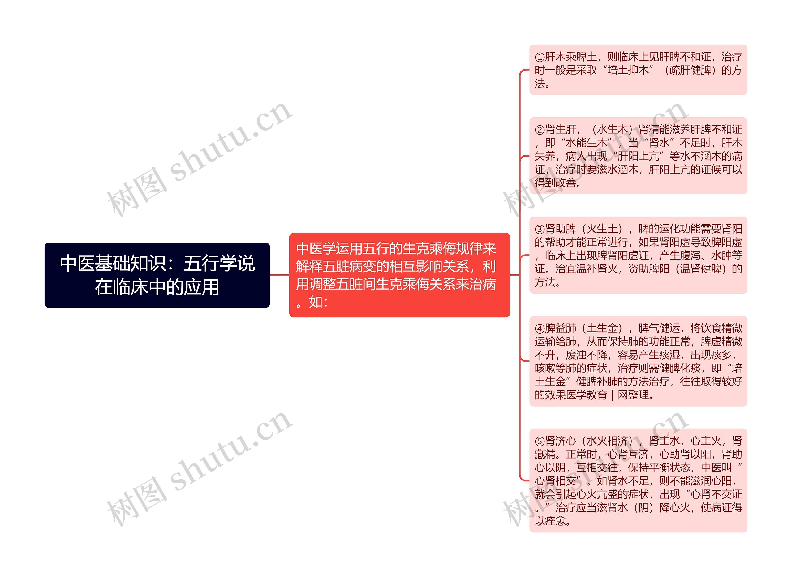 中医基础知识：五行学说在临床中的应用