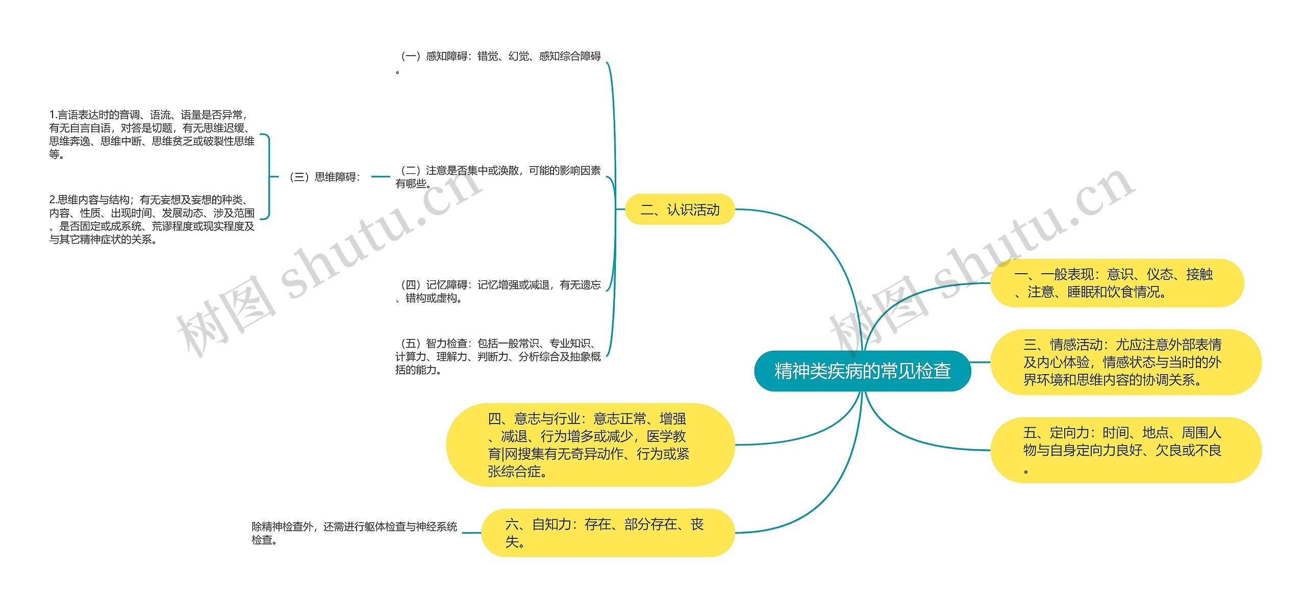 精神类疾病的常见检查