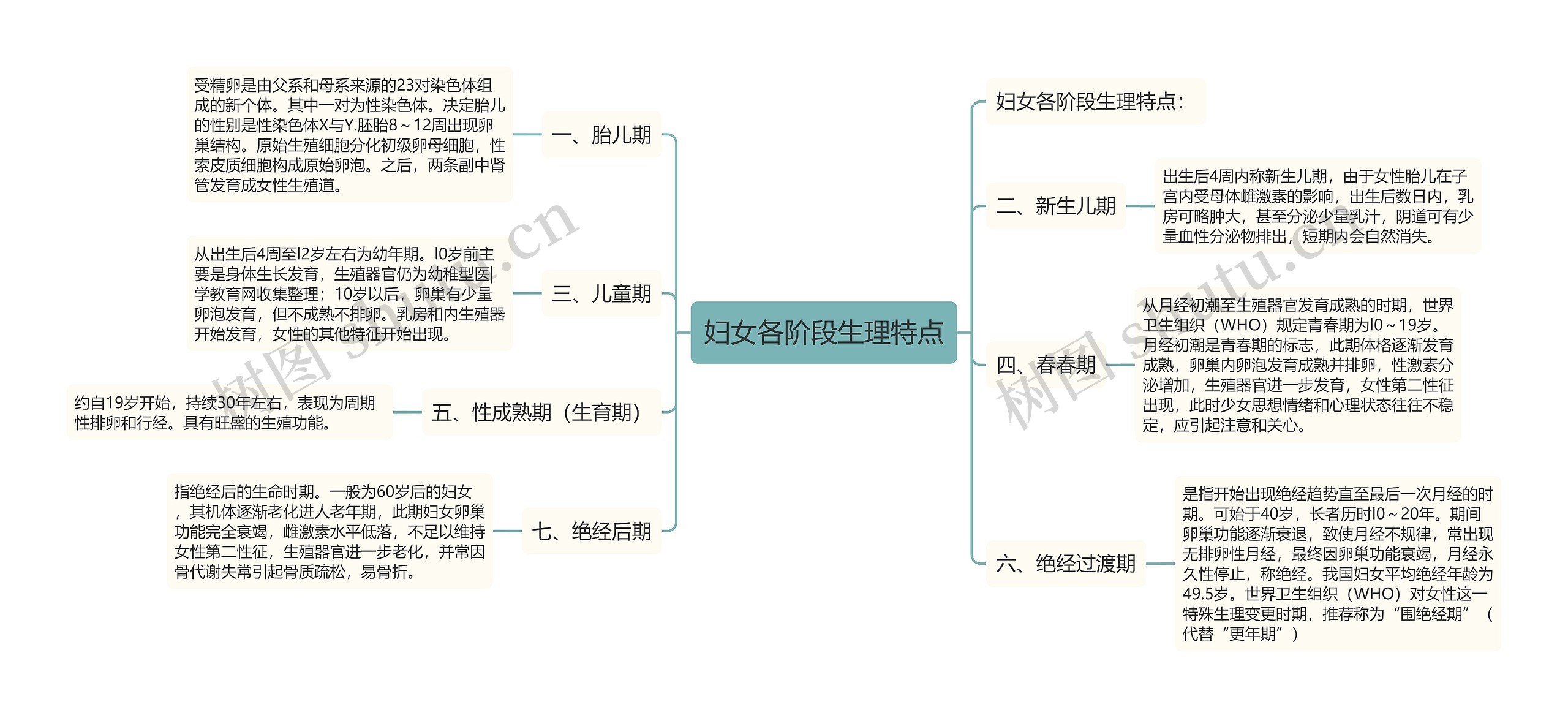 妇女各阶段生理特点 妇女各阶段生理特点