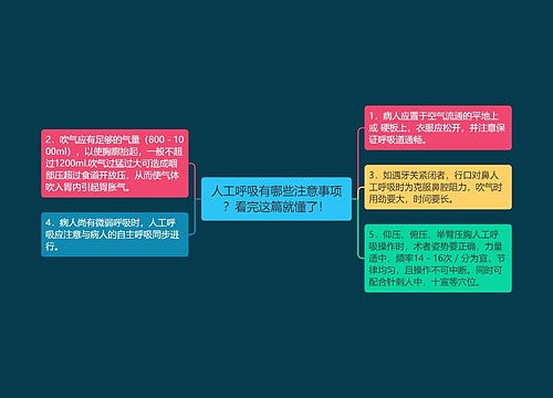 人工呼吸有哪些注意事项？看完这篇就懂了！