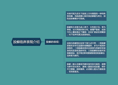 股癣临床表现介绍